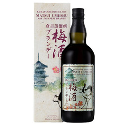 苏麦威 松井（Matsui）梅酒混合白兰地配制酒700ml  日本原装进口洋酒 *2件