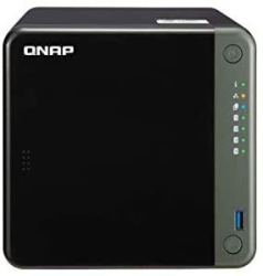 QNAP TS-453D-4G-US 4 Bay NAS,Intel Celeron Gemini Lake J4125 四核 2.0GHz 带 4GB DDR4 RAM