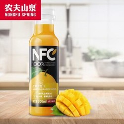 农夫山泉  低温NFC果汁 芒果味300ml*8瓶