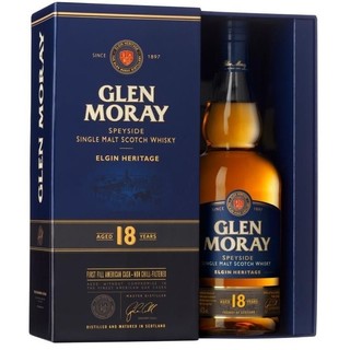 再降价：cdf会员购！Glen Moray 格兰莫雷 18年 斯佩塞 单一麦芽 威士忌 700ml