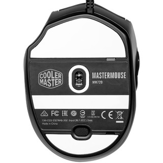 CoolerMaster 酷冷至尊  MM720 洞洞鼠标 黑色雾面版 轻量化