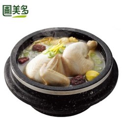 圃美多(Pulmuone) 自享浓郁参鸡汤 500g  韩餐 方便菜 滋补汤料 自加热火锅 快餐速食 *8件