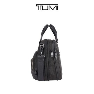 TUMI 途明 Alpha Bravo系列 Albany 0232640D 男士商务可扩展公文包 黑色