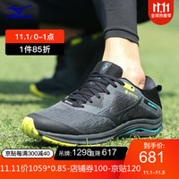 Mizuno 美津浓 WAVE RIDER GTX J1GC207909 男子越野跑鞋