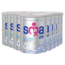 SMA 英国惠氏 铂金版3段配方奶粉 800g*8罐