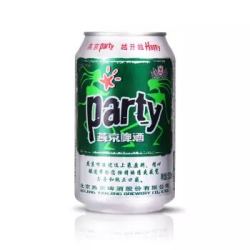 燕京啤酒 8度 party啤酒 330ml*24听