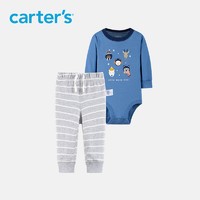 Carter's 孩特 儿童长袖连身2件套