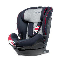 Silver Cross汽车儿童安全座椅9个月-12岁isofix硬接口汽座balance俊蓝