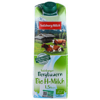 88VIP：SalzburgMilch 萨尔茨堡 部分脱脂有机纯牛奶 1L *10件