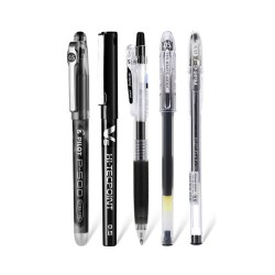 PILOT 百乐 中性笔 5支组合套装(P500+V5+juice+SG5+G1) *4件