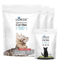 LORDE 里兜 豆腐猫砂 2.6kg*3包 *4件