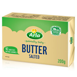 Arla 爱氏晨曦 咸味黄油 200g *10件