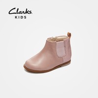 Clarks 其乐 儿童英伦侧拉链踝靴