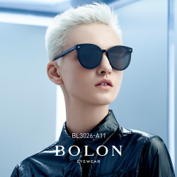 bolon暴龙眼镜2020年新款太阳镜板材墨镜时尚猫眼款眼镜女bl3026