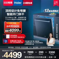 海尔家用洗碗机嵌入式13套大容量全自动除菌EYW13029T