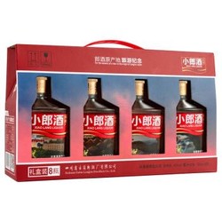 郎酒 小郎酒精酿（原产地纪念版）45度 100ml*8瓶 兼香型白酒  小酒 *2件