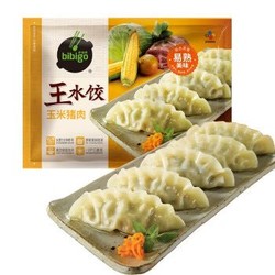 bibigo 必品阁 玉米猪肉王水饺 1.2kg 48只装*6 +嗨拌生滚鱼片粥 三连杯 *2