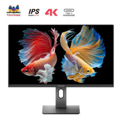 ViewSonic 优派 VX2780-4K-HDU 27.8英寸IPS显示器(3840x2160、65W Type-C)