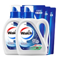 88VIP：Walch 威露士 有氧倍净洗衣液 （1kg*2瓶+500g*3袋） *3件