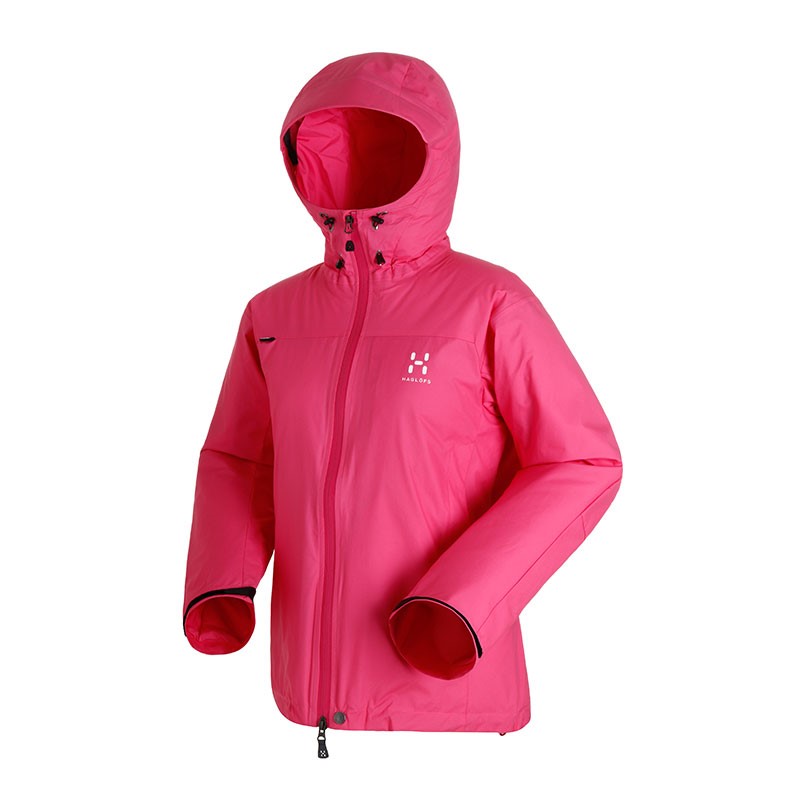 HAGLOFS 火柴棍 QANLR Q JACKET 女士运动夹克 601910-29X 粉红色 XS