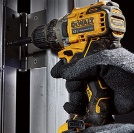 DEWALT  得伟 DCD701C1E 12V无刷充电锂电钻