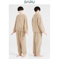 DAPU 大朴 情侣加厚冬季保暖睡衣套装