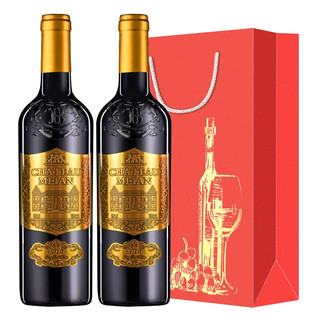 美岸 城堡级 皇冠浮雕 美乐干红葡萄酒 750ml*6瓶