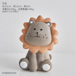 BOMAROLAN 堡玛罗兰 小狮子树脂摆件 单件装