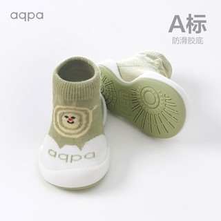 aqpa 婴儿学步防滑底软底鞋