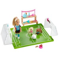 京东PLUS会员：Barbie 芭比 GHK37 小凯莉和宠物们的足球运动会