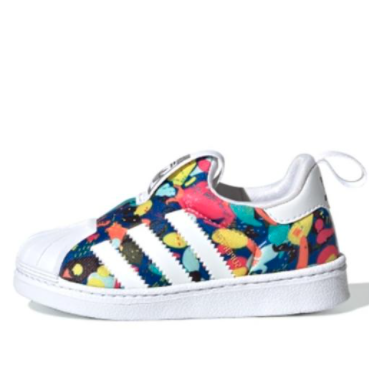 adidas Originals SUPERSTAR 360 C 儿童休闲运动鞋 EE6264 白/白/一号黑 34码