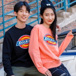 Dickies 帝客 DK007059 LOGO印花情侣全棉毛圈布卫衣