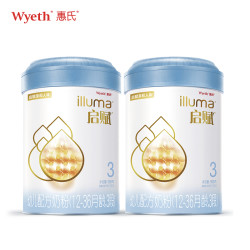 Wyeth 惠氏 illuma 启赋 幼儿配方奶粉 3段 900g*2