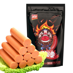 美好辣子蜀黍火腿肠爆裂辣30g*8支四川味道休闲方便即食小吃 *22件
