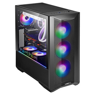 LIAN LI 联力 鬼斧 AIR RGB E-ATX机箱 半侧透 黑色