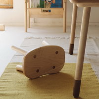 MUMO 木墨 儿童豆豆凳 初制 儿童系列 豆豆凳儿童小板凳白枫木