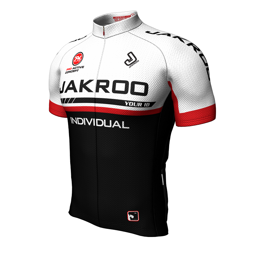 JAKROO 捷酷 男士骑行服 132132 白色 S