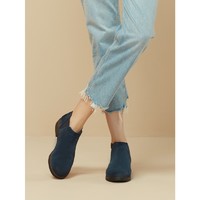 Clarks 女士英伦方跟短靴