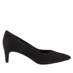 Clarks Laina55 Court2 女士麂皮高跟鞋 *2双 包邮