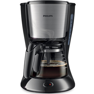 PHILIPS 飞利浦 HD7434 全自动咖啡机 600ml 黑色 *3件