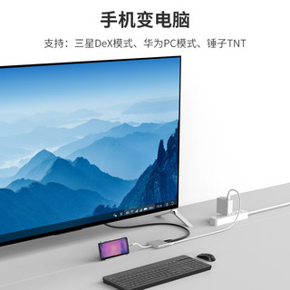 迈拓维矩拓展坞type-c转hdmi转换器VGA网口USB转接头苹果笔记本电脑macbookpro扩展坞switch华为手机接投影仪