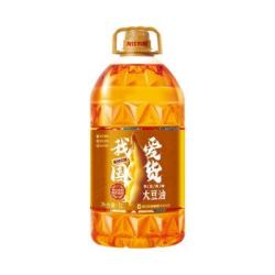 金谷农场 食用油 我爱国货三级大豆油5L 非转基因 充氮保鲜 国企品质 *3件