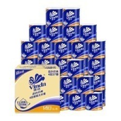 Vinda 维达 蓝色经典 卷纸 4层*140g*27卷 *4件