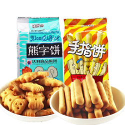 熊字饼干手指饼多规格可选 熊字饼约45g*10包