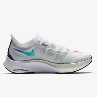 NIKE 耐克 Air Zoom Fly 3 女士跑鞋 AT8241-102 白色/超级紫罗兰色/闪电深红/黑 35.5