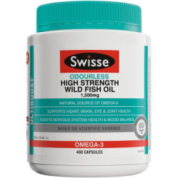 Swisse 斯维诗 深海鱼油胶囊 400粒/瓶 *2件