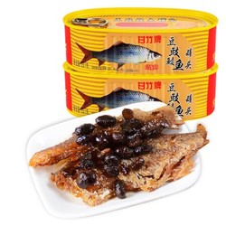 广东 甘竹牌 鱼罐头 精装豆豉鲮鱼 227g*2罐 *5件