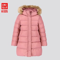 UNIQLO 优衣库 418601 女童轻型保暖大衣