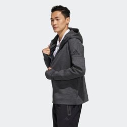 阿迪达斯官网adidas ZNE HOODY男装运动型格连帽拉链夹克外套FJ0235 灰色 A/XL(185/104A)