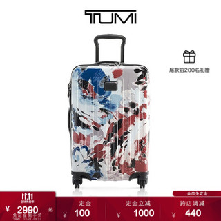 TUMI/途明V4 系列时尚优雅印花可扩展男女拉杆箱行李箱 印花/29寸